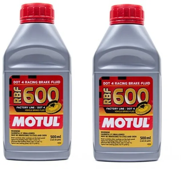 Motul RBF600 Synthetic DOT 4 Brake Fluid 1 Liter Kit - 100949KT - 75005409  - USP Motorsport