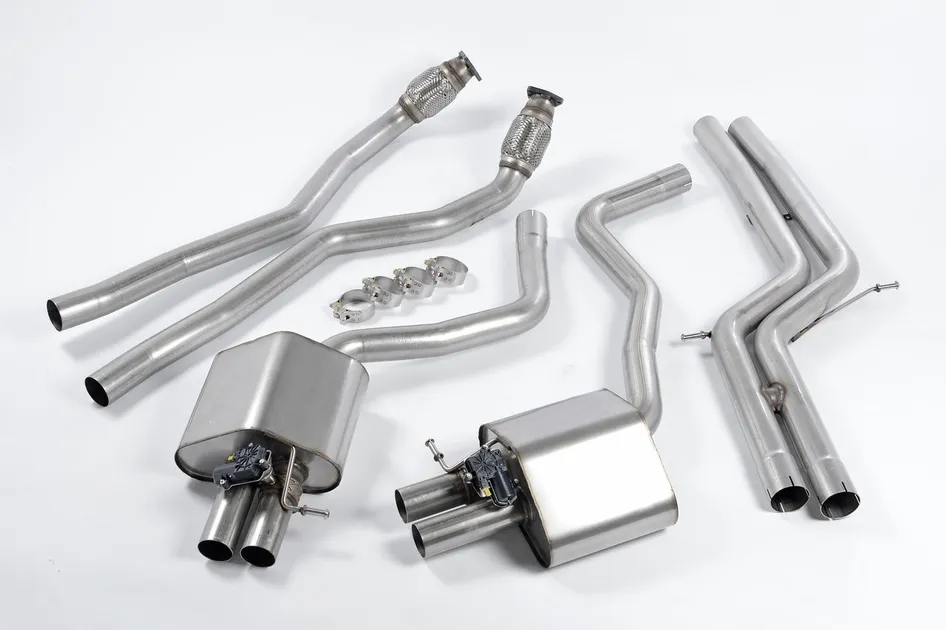 Milltek Non-Resonated Catback Exhaust For Audi RS7