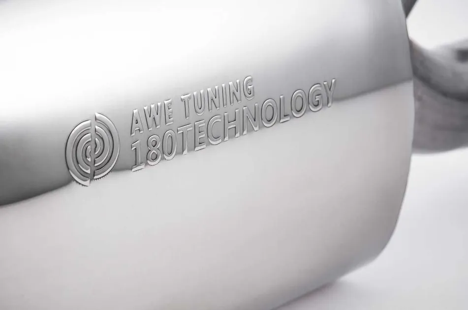 AWE Tuning Track Edition Exhaust - Diamond Black Tips For Mk6 Jetta 2.5L