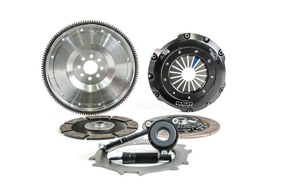Clutch Masters Twin D&S Clutch Kit w/ Hydraulic Slave | Ford Mustang GT500 (07045-TD8R-SHZ)