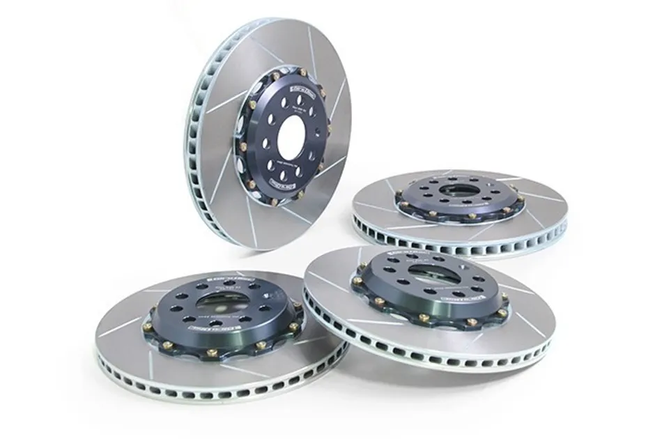 GiroDisc Front & Rear Slotted 2pc Rotor Kit - MQB