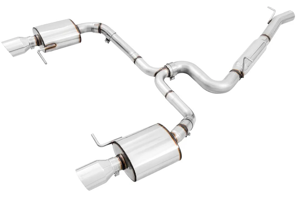 AWE Tuning Track Edition Exhaust for VW MK7 Golf SportWagen - Chrome Silver Tips (90mm) (3020-22016)