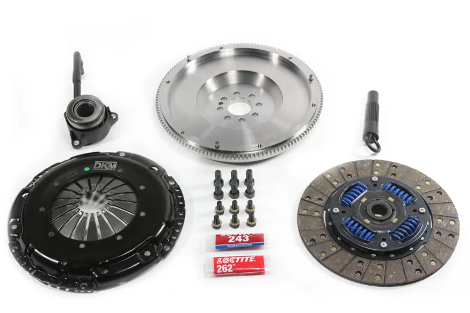 DKM MB Clutch Kit w/Steel Flywheel For VW Golf/Beetle/Jetta/GLI 1.8T