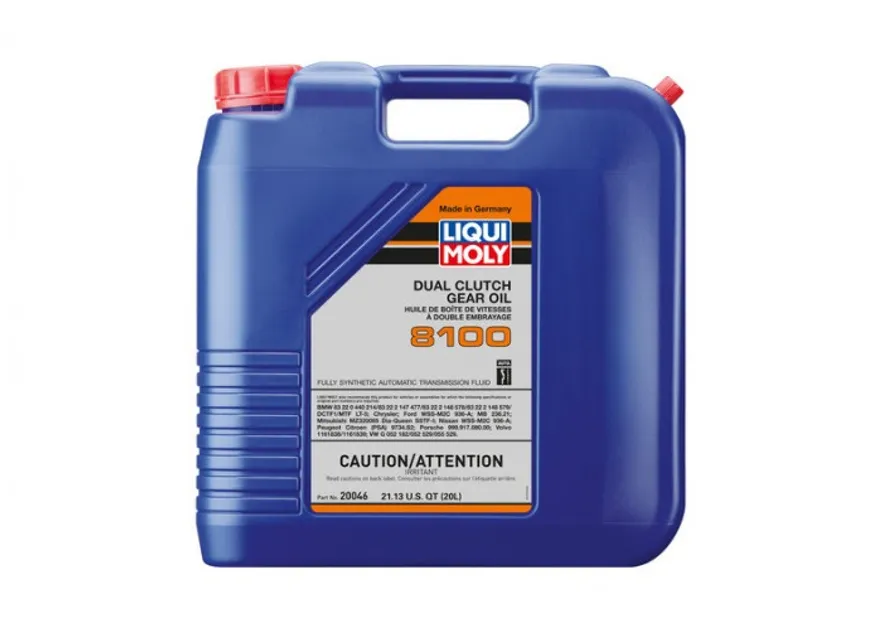 Liqui Moly Dual Clutch Gear Oil 8100 20 Liters 20046 75033086 USP Motorsport