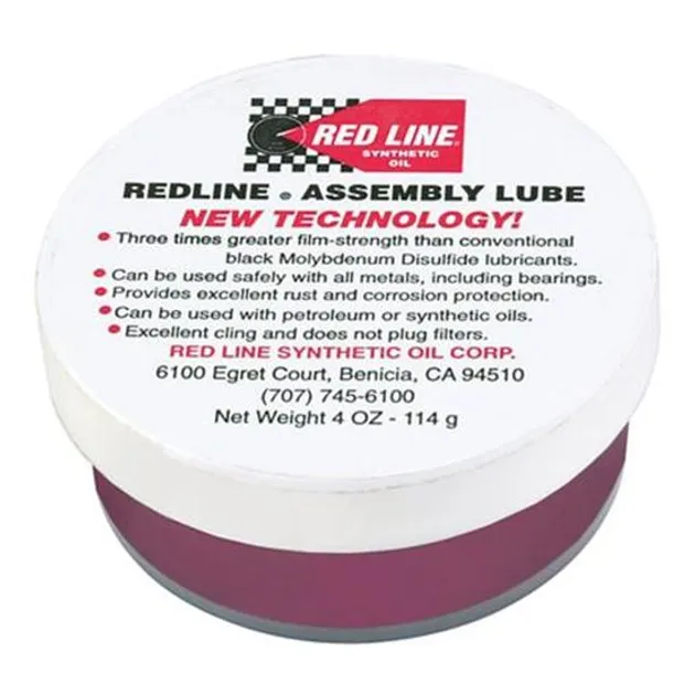 Red Line Assembly Lube 4 oz 80312 75007682 USP Motorsport