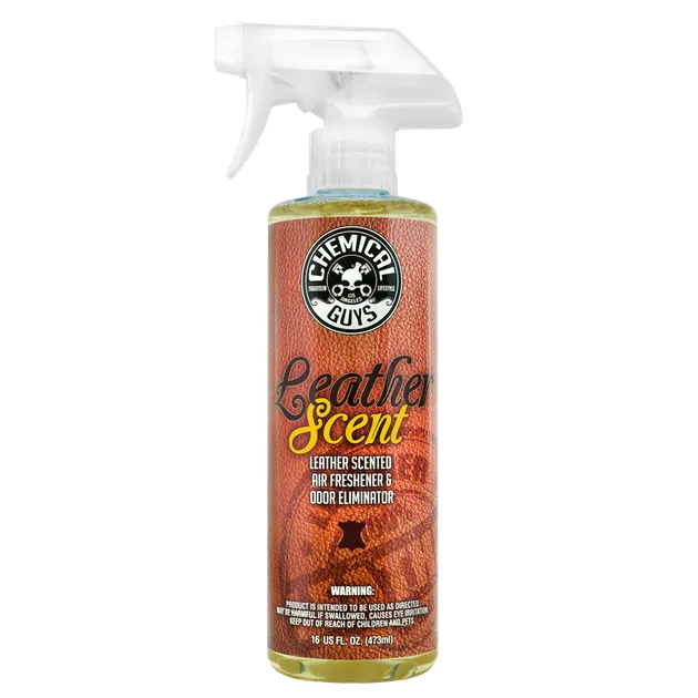 Chemical Guys Leather Scent Air Freshener And Odor Eliminator (16 Fl