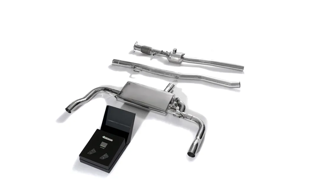 AME Valvetronic Remote Valve Exhaust Catback For Ford Raptor F150 3.5Tt 2022 Stainless Steel Valvetronic Catback Exhaust main image 0