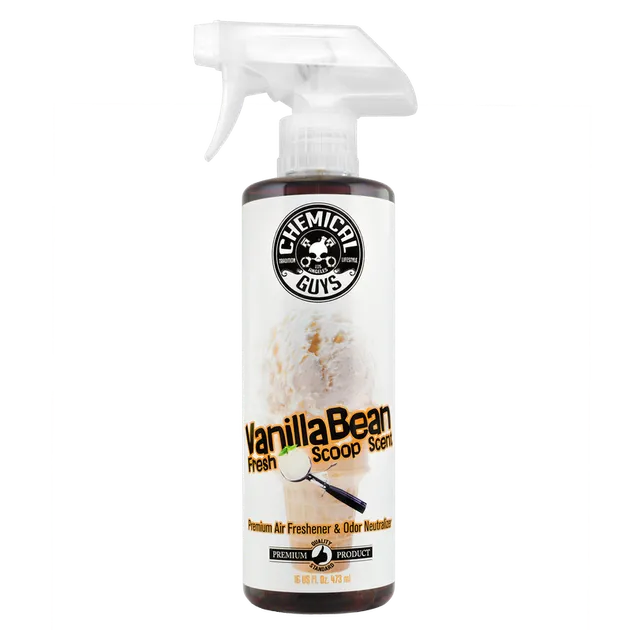Chemical Guys Vanilla Bean Scent Air Freshener And Odor Eliminator (16