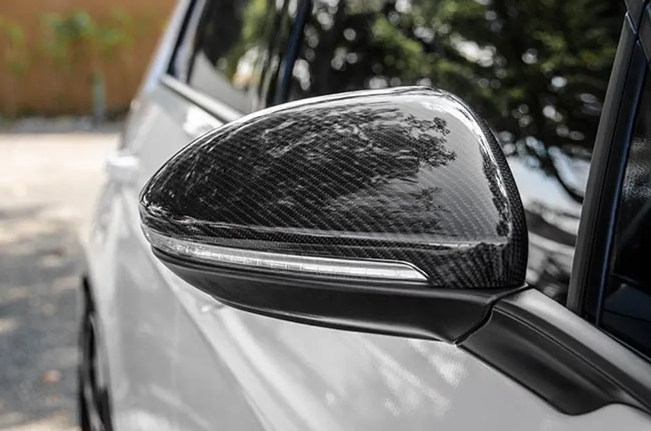 2X Carbon Spiegelkappen für VW Golf 7 MK7 Tuning 7 Spiegel Mirror