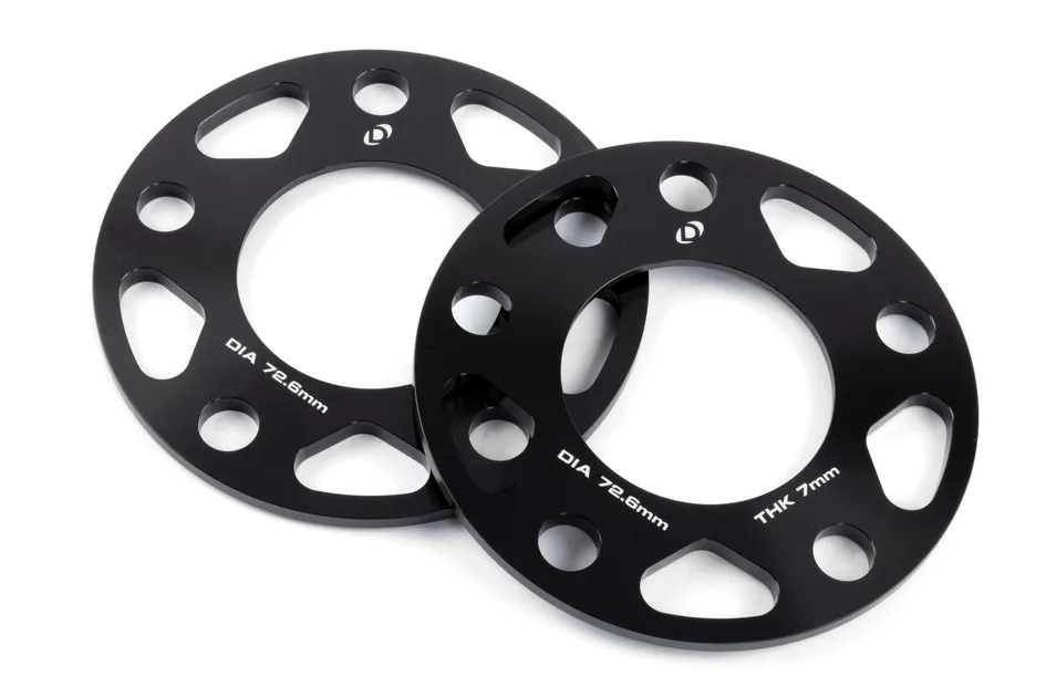 Dinan Wheel Spacers 5X120 - 72.6MM CB - 7MM
