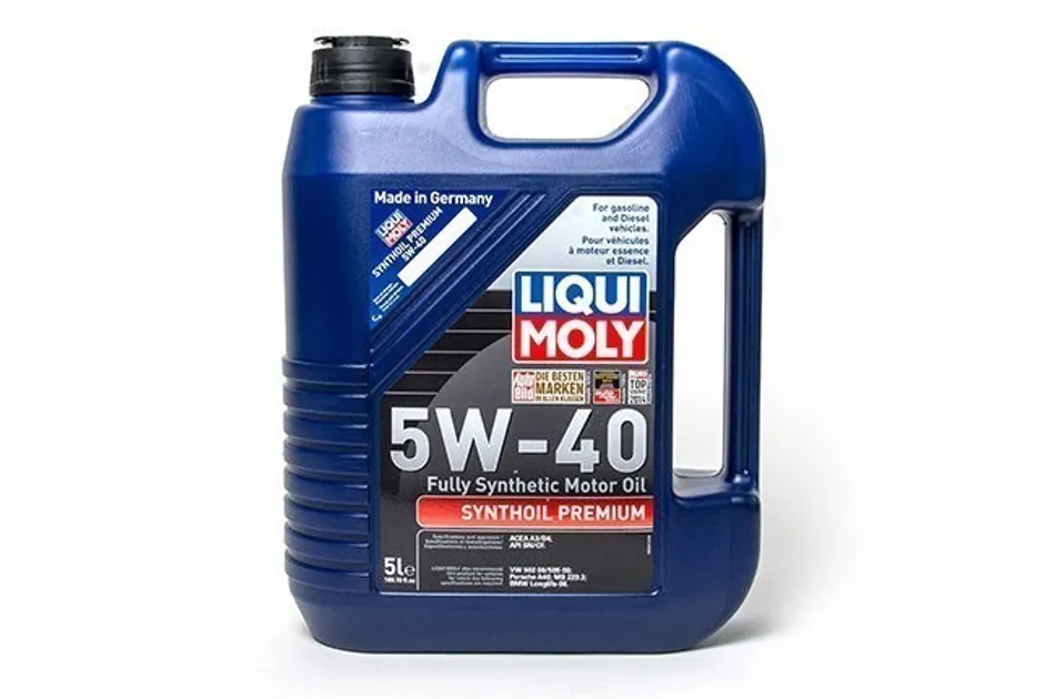 LIQUI MOLY Synthoil Premium SAE 5W-40 | 5 L | Synthesis technology motor  oil | SKU: 2041