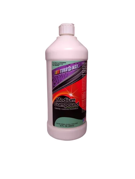 Turbo Wax Medium Compound 32oz Bottle - TWMC32 - 75016739 - USP Motorsport
