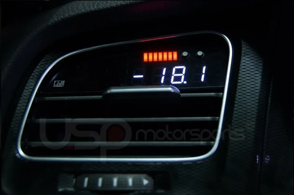 P3 Cars Vent Boost Gauge Preinstalled For MK7 GTI LbP3VGT7+V