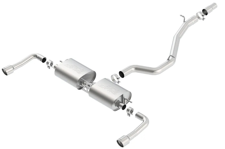 Borla SS S-Type Catback For 8V Audi A3 Quattro Sedan 2.0T– Single Split Rear Exit