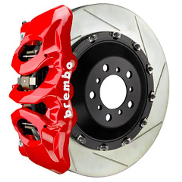 Brembo BMW Front GT BBK 6 Piston Cast 405x34 2PC Rotor Slotted Type1-Red - 1T2.9501A2