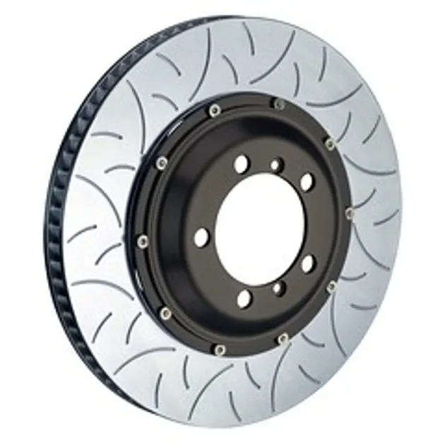 Brembo Porsche Front 2-Piece Discs 380x34 2pc Rtr Slot Type3 - 103.9009A