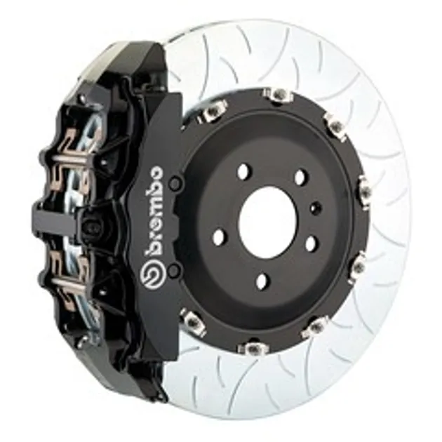 Brembo Mercedes Front GT BBK 8 Piston Cast 380x34 2pc Rtr Slot Type3-Black - 1G3.9029