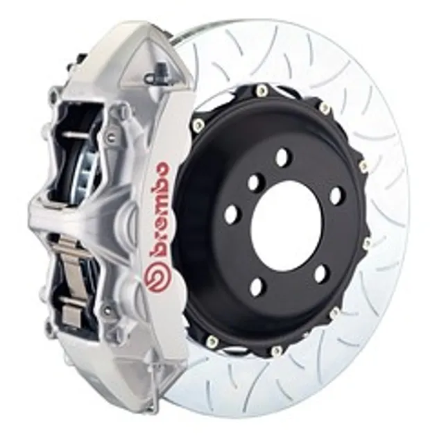 Brembo Porsche Front GT BBK 6Pist Cast 355x32 2pc Rtr Slot Type3-Silver - 1M3.8048A3