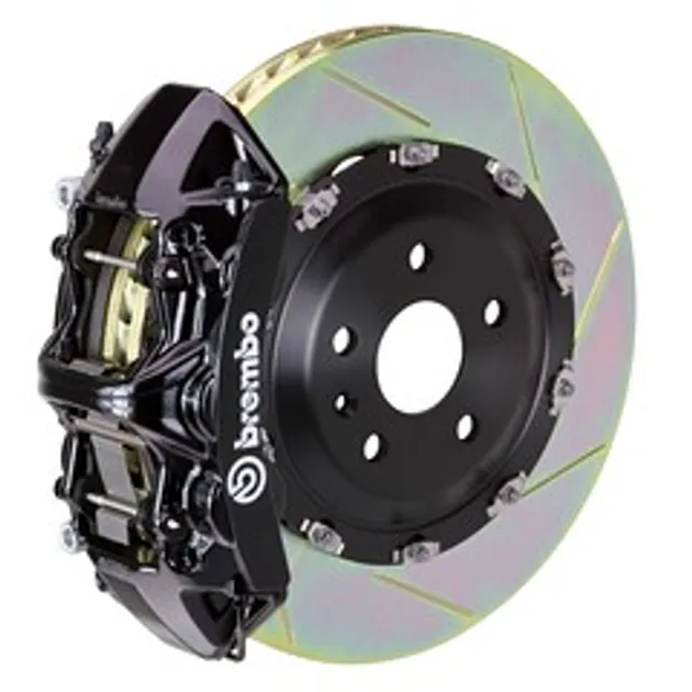 Brembo BMW Front GT BBK 6Pist Cast 380x34 2pc Slot TY1 - BLK - 1N2.9088A1