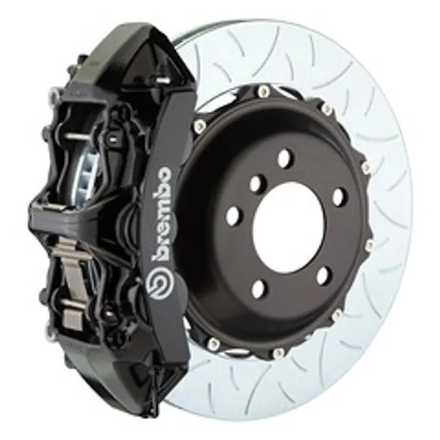 Brembo Porsche Front GT BBK 6Pis Cast 380x32 2pc Rtr Slot Type3-Black - 1M3.9040A1