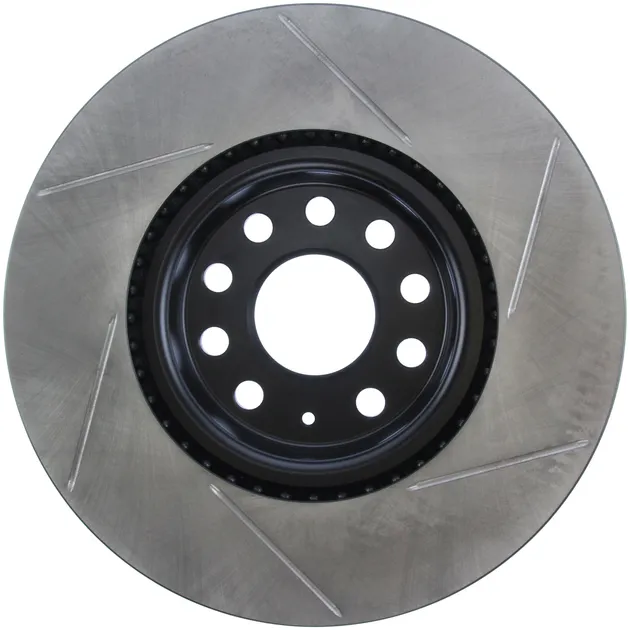 StopTech Power Slot Right Front Slotted Rotor For VW/Audi - 126.33098SR