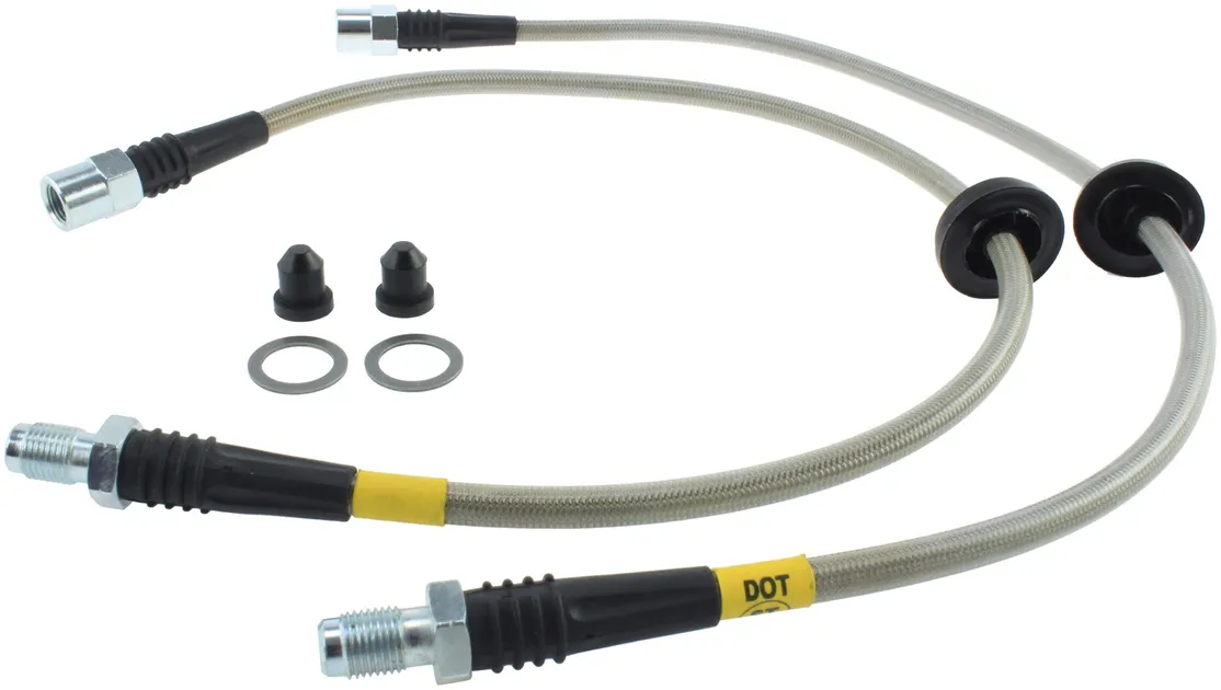 StopTech SS Front Brake Line Kit For BMW - 950.34009