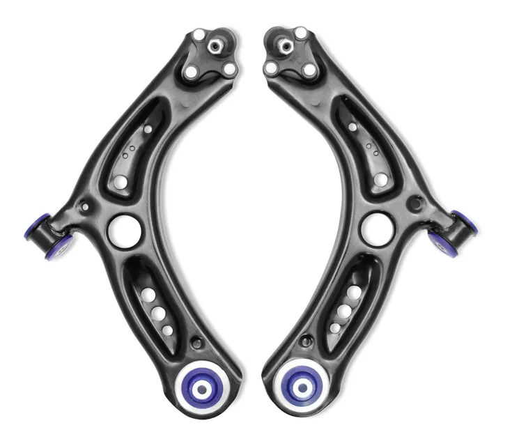SuperPro Front Lower Control Arm Set w/ SuperPro Bushings For Audi - TRC1070