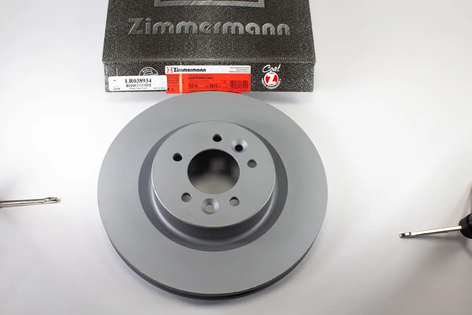 Zimmermann Front Disc Brake Rotor - LR038934