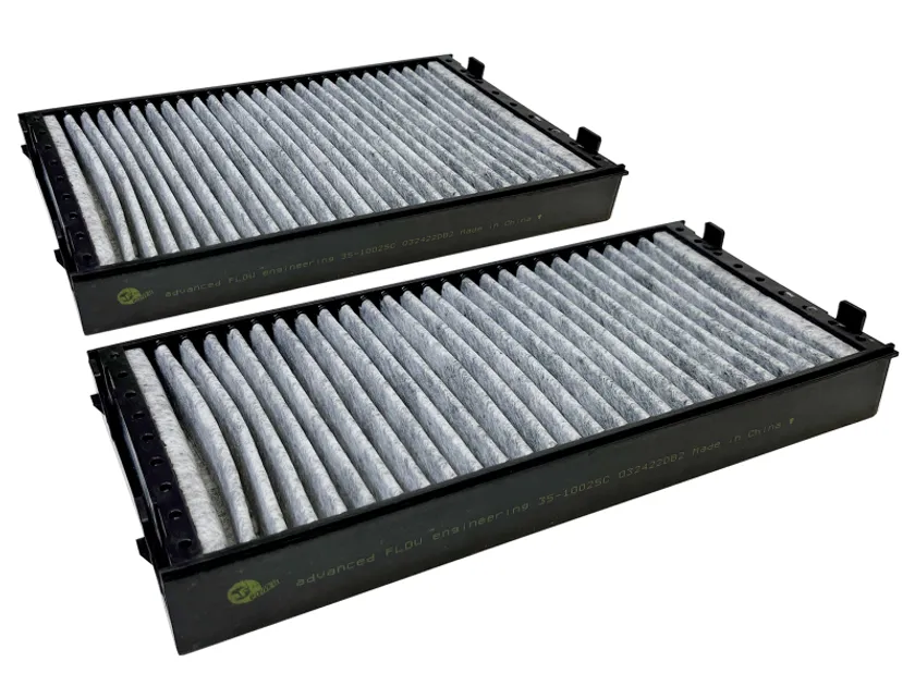 aFe POWER Carbon Cabin Air Filter For BMW - 35-10025C-MB