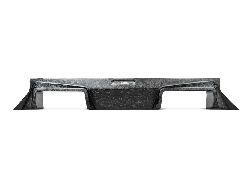 Akrapovic Chopped Carbon Fiber Rear Diffuser For G87 BMW M2 Coupe - Matte