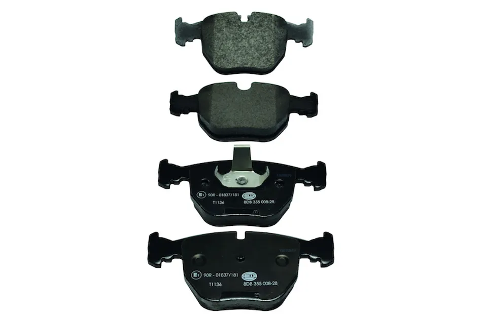 Hella Pagid Front Disc Brake Pad Set - 34112282165