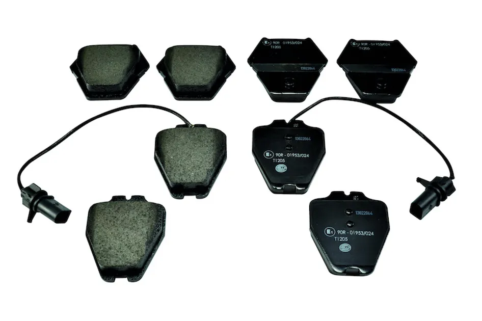 Hella Pagid Front Disc Brake Pad Set - 4B0698151S