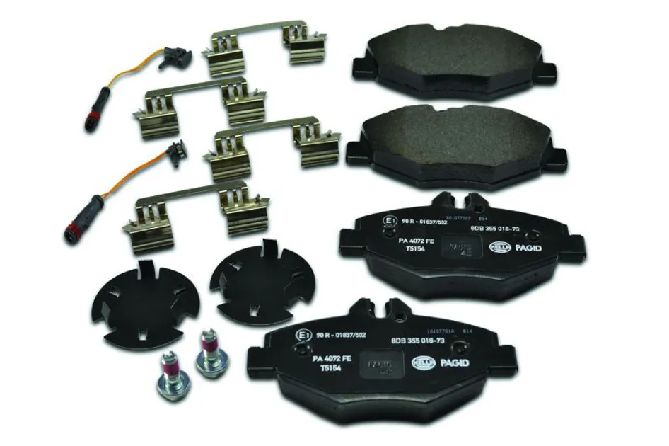 Hella Pagid Front Disc Brake Pad Set - 0044208720