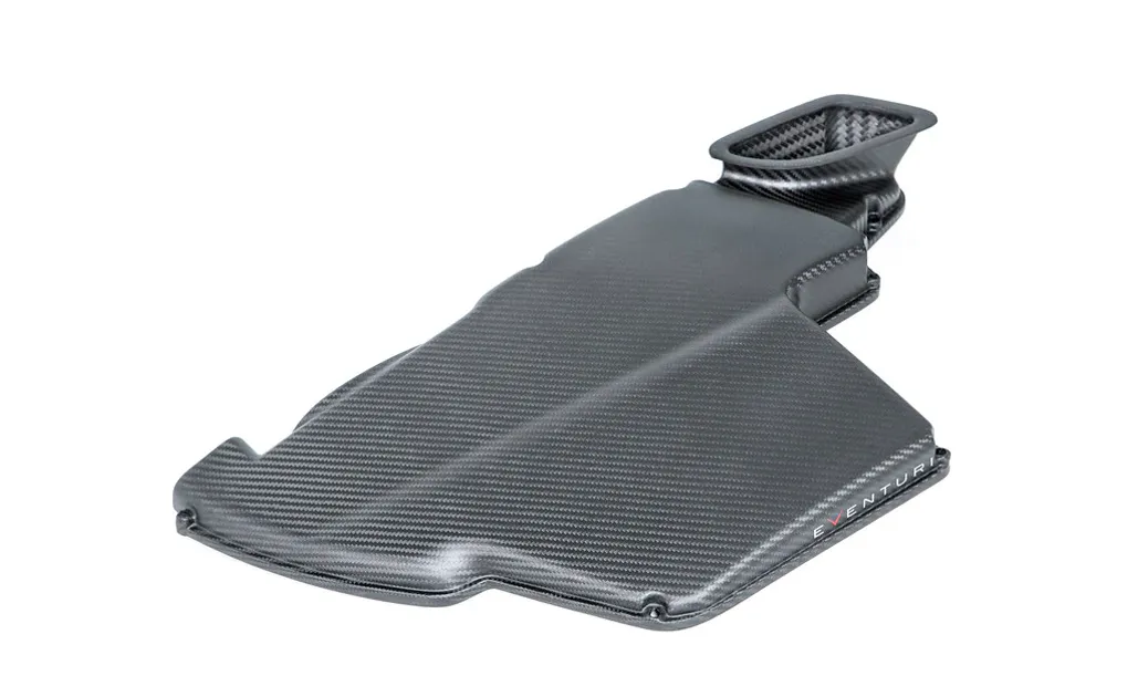Eventuri BMW E9X M3 - Black Carbon Airbox Lid - Matte Finish