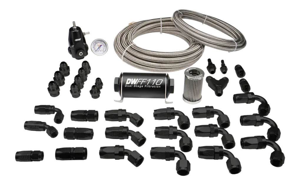 DeatschWerks Return Plumbing Kit For A90 Supra / BMW M3/M4