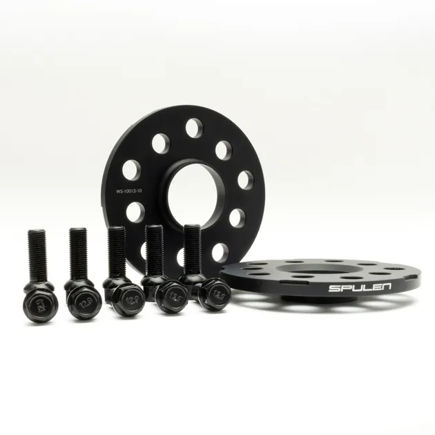 Spulen Flush Wheel Spacer Kit For 8V Audi RS3 - (Black) - 57.1 Hub