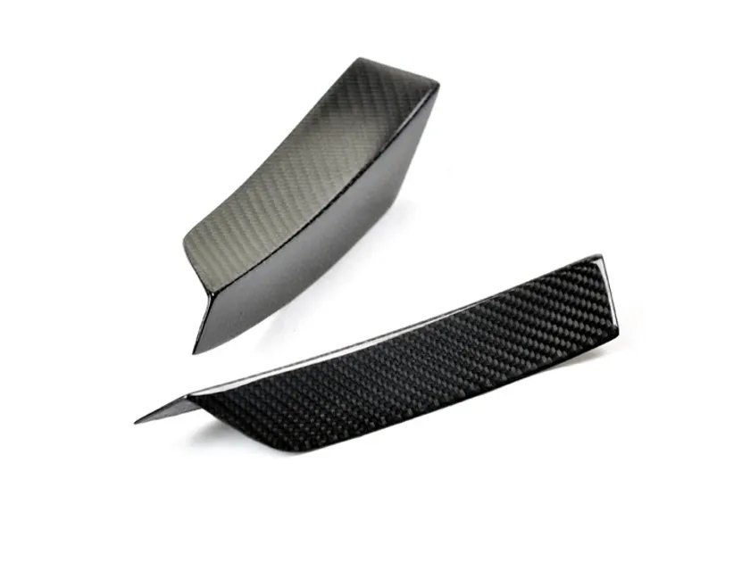 AutoTecknic Front Bumper Carbon Fiber Canards For F87 BMW M2