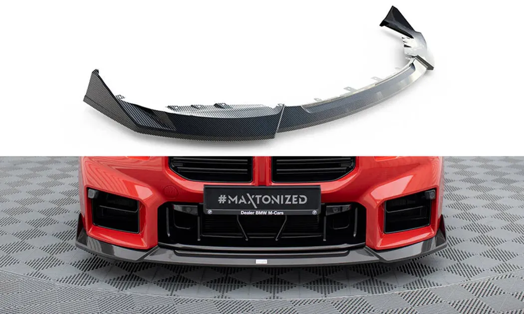 Maxton Design Carbon Fiber Front Splitter For G87 BMW M2