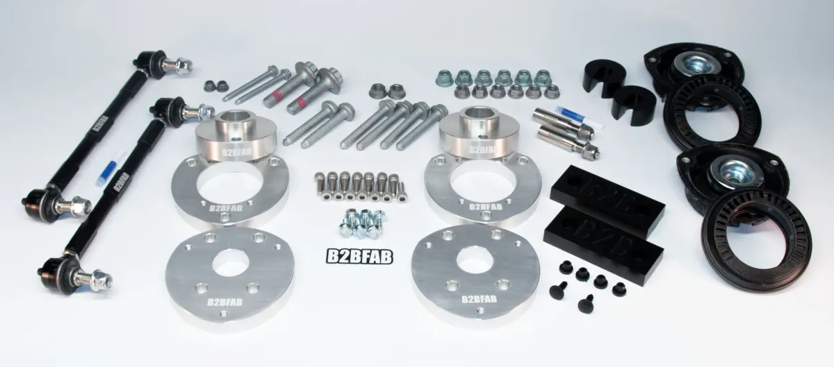 B2BFAB Complete Lift Kit Package For 18-24 VW Atlas/Atlas Cross Sport