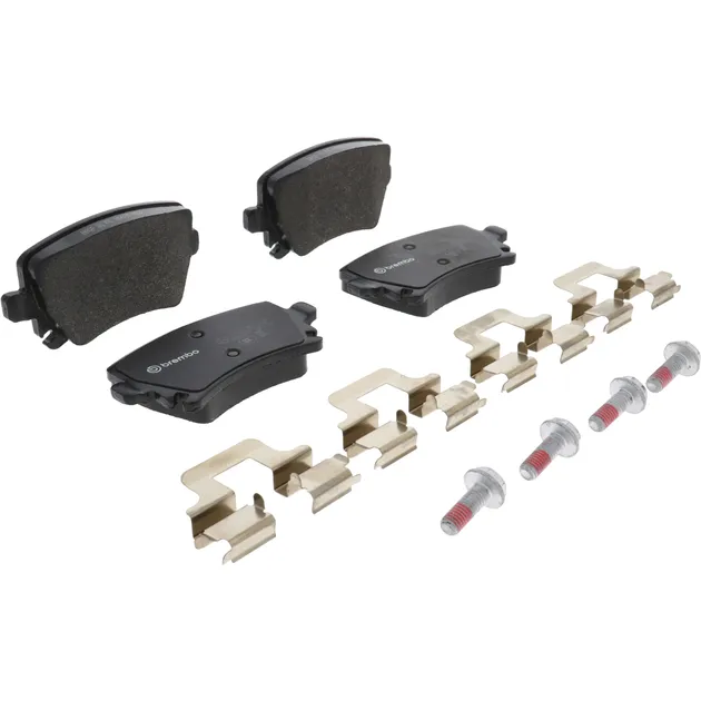 Brembo Rear Disc Brake Pad Set - 8E0698451J