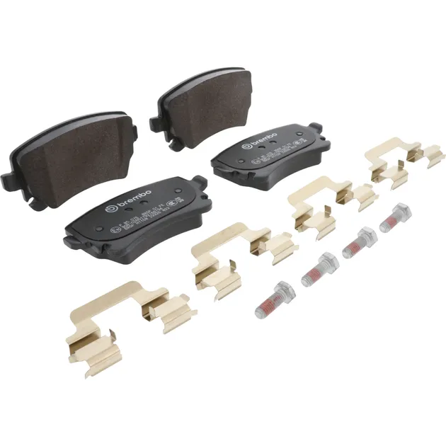 Brembo Rear Disc Brake Pad Set - 8E0698451N