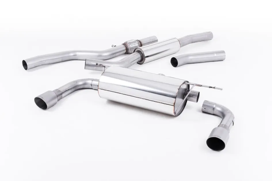 Milltek Resonated Catback For F32 BMW 428i W/o Tow Bar (N20/ Auto) - 435i Style