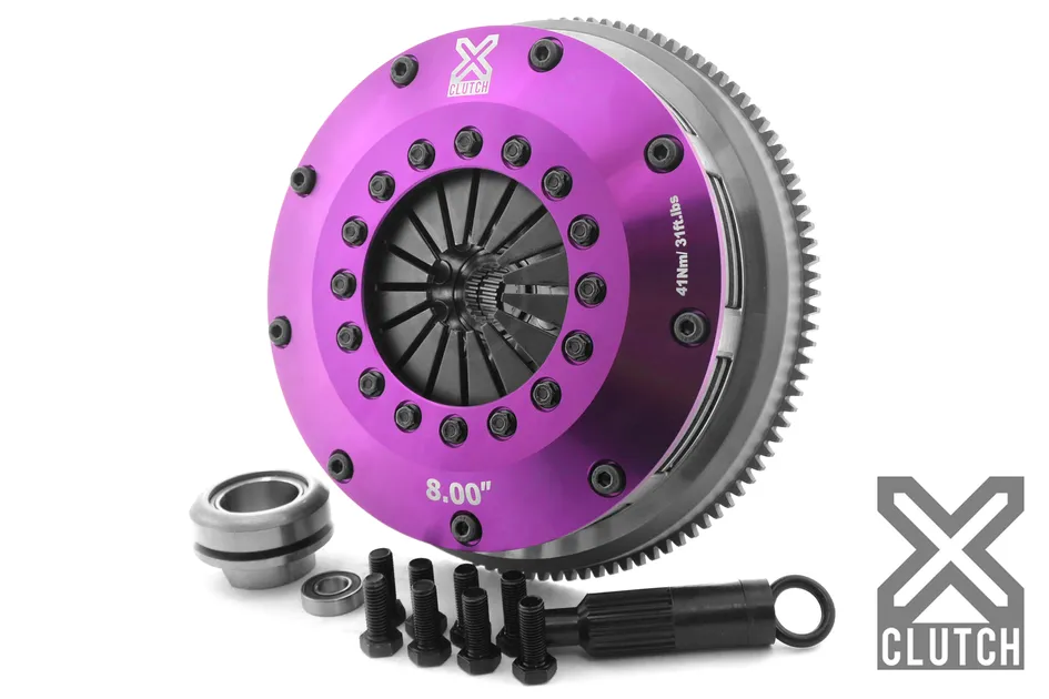 XClutch 8in Twin Solid Ceramic Clutch Kit For 01-06 BMW 325Ci Base 2.5L