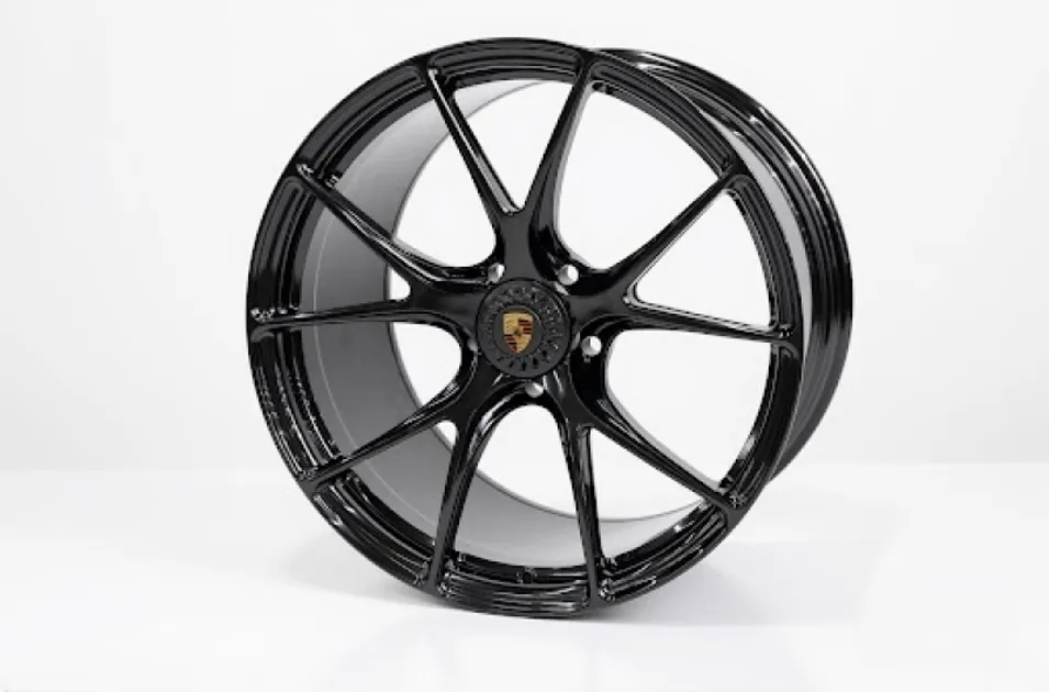 Vossen x Champion RS74 20x9 ET44 (5X130) - Gloss Black - 991.2 C2 Narrow Body - Front