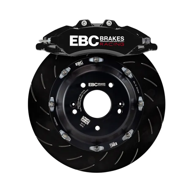 EBC 355mm Front Big Brake Kit For E46 BMW M3 - Black Apollo 6 Calipers