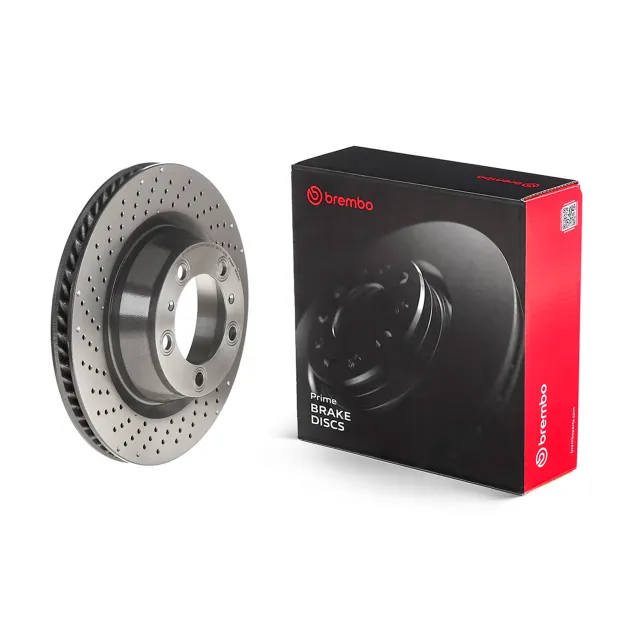 Brembo Rear Left Disc Brake Rotor - 99135240100