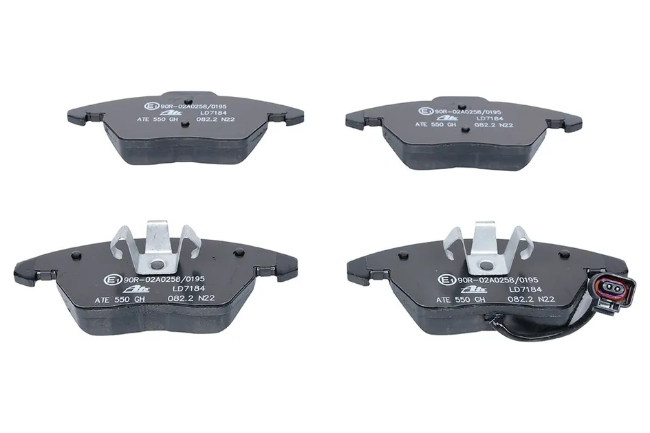 ATE Ceramic Front Disc Brake Pad Set - 3C0698151J