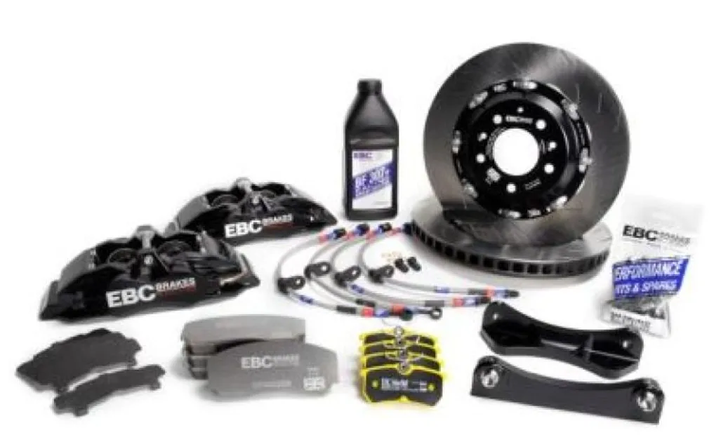 EBC 355mm Front Big Brake Kit For F30/F31/F34 BMW 3-Series - Black Apollo 4 Calipers