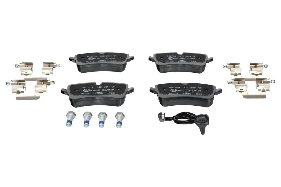 ATE Rear Disc Brake Pad Set - 4G0698451H