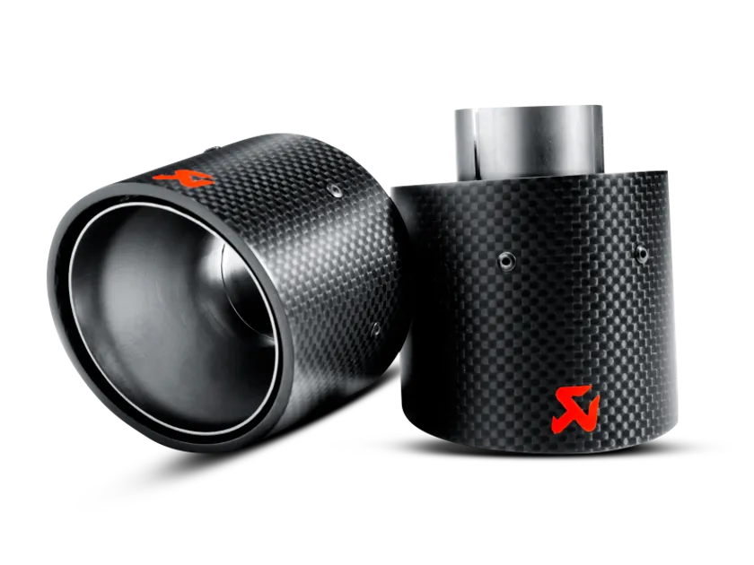 Akrapovic Carbon Tail Pipe Set For R56/R57 MINI Cooper S